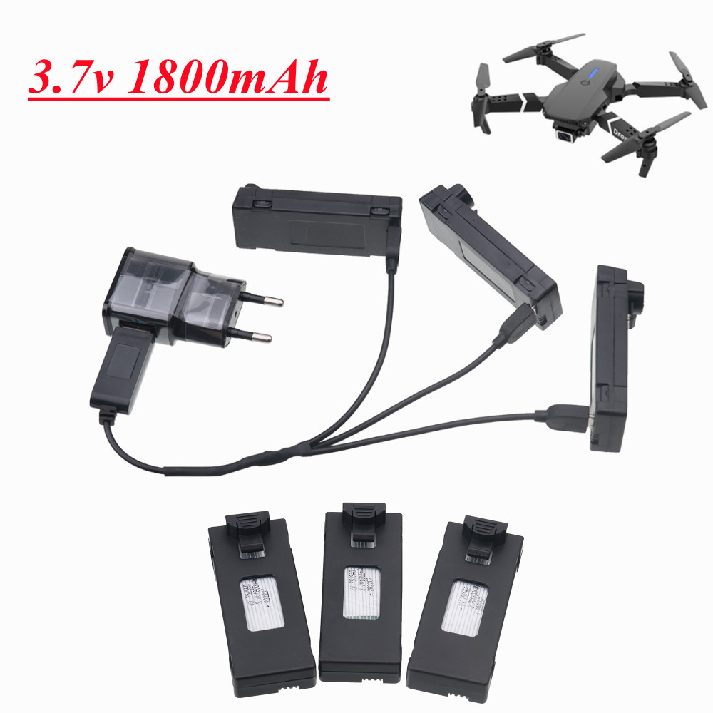 Eachine Drone E58 - 3.7V Batterij Voor E88 E88pro Ls-E525